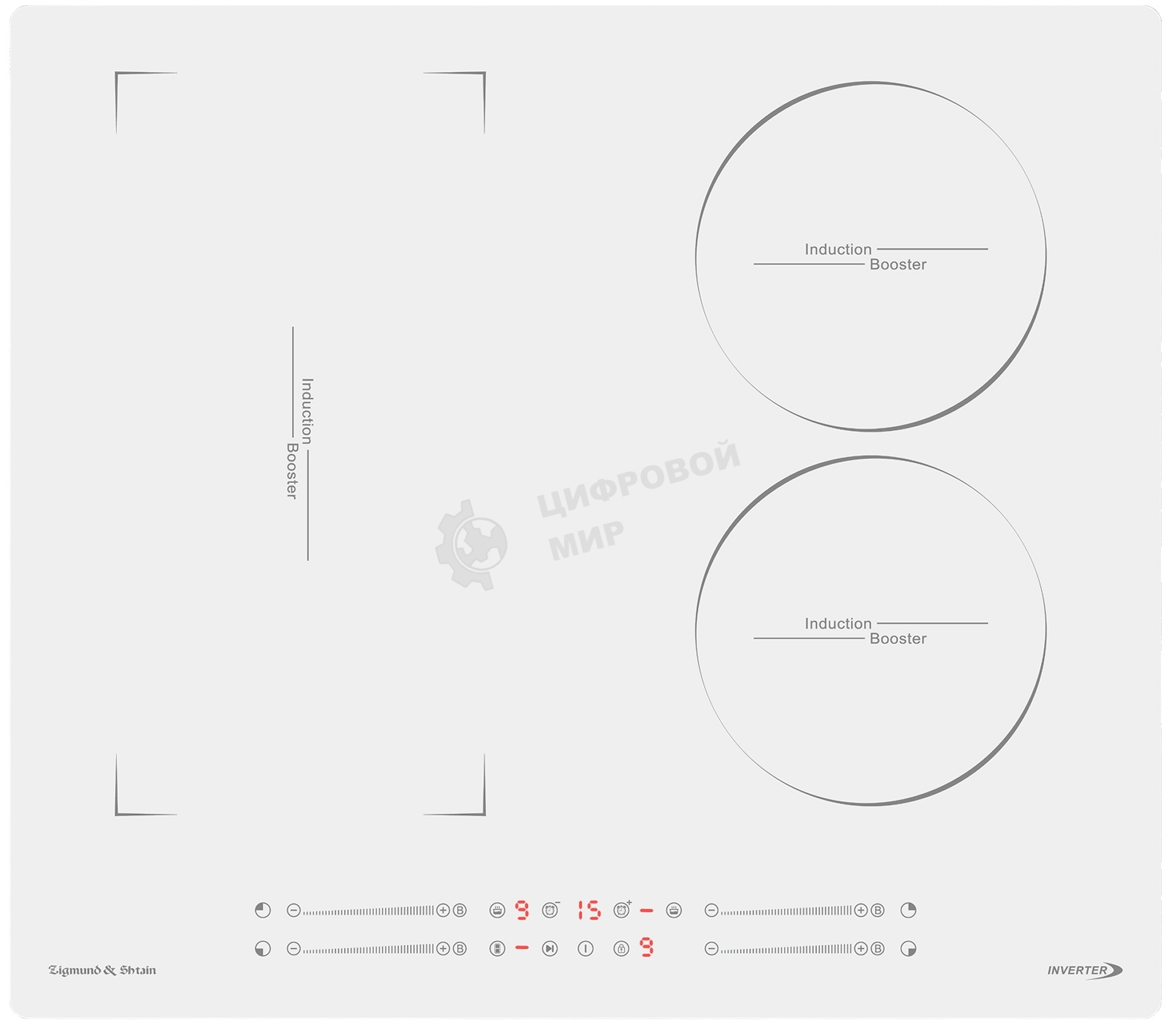 Варочная панель Zigmund & Shtain CI 49.6 W