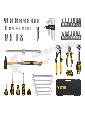 Набор инструментов Denzel 1/2