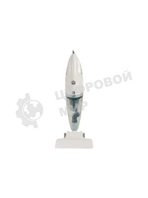 Пылесос вертикальный Mystery MVC-1127 белый, питание от сети, 250 Вт, уборка сухая, пылесборник 1.5 л