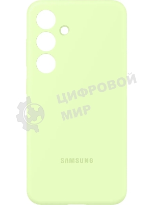 Чехол (клип-кейс) Samsung для Samsung Galaxy S24+ Silicone Case Silicone Case S24+ лайм (EF-PS926TGEGRU)