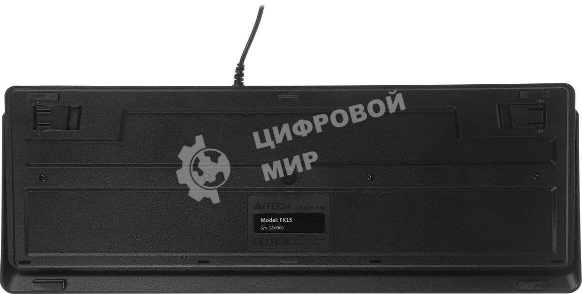 Комплект клавиатура+мышь A4Tech FStyler F1512 проводной, USB, 1200 DPI, черный