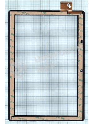 Сенсорное стекло (тачскрин) для Digma CITI 1510 4G CS1116ML, белое