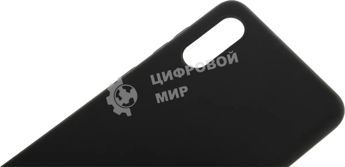 Чехол (клип-кейс) BoraSCO Silicone Case для Samsung Galaxy A02 черный