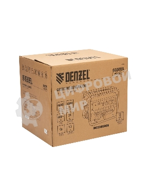 Электрогенератор бензиновый Denzel PS 80 E-3, 6.5 кВт, 85 дБ, 87 кг