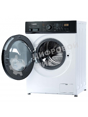 Стирально-сушильная машина Бирюса WMD-SM812/03 белая, загрузка фронтальная 8 кг, 1200 об/мин., класс: A+++