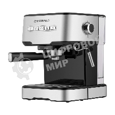 Кофеварка рожковая Maunfeld MF-724S нержавеющая сталь, исп. кофе - молотый, 1.5 л, 850 Вт, 15 Бар.