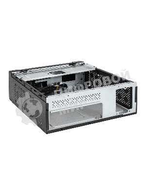Компьютерный корпус Desktop ExeGate EX294018RUS FL-102 (mini-ITX, без БП, 2*USB+1*USB 3.0, аудио, черный)