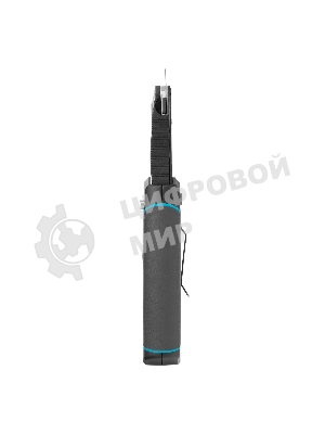 Нож-скребок складной Gross 78891, 19 мм, сменное лезвие, SK2, 5 запас. лезвий, алюмин. корпус, клипса