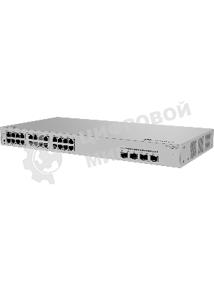 Коммутатор Huawei S220S-24P4J, 24×1 Гбит/с PoE+ + 4×2,5 Гбит/с SFP, управляемый