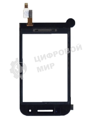 Сенсорное стекло (тачскрин) для Samsung GT-S5820, черное