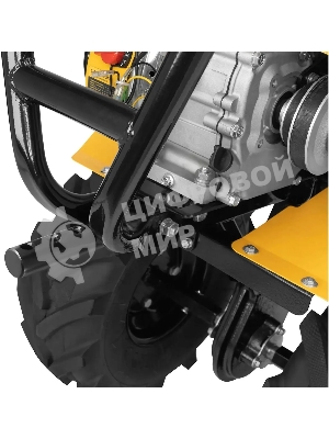 Мотоблок Denzel DPT-470S-PRO, 7 л.с., ремен.сцеп, фрез 3х4, ШОМ, передачи 4В/2Н