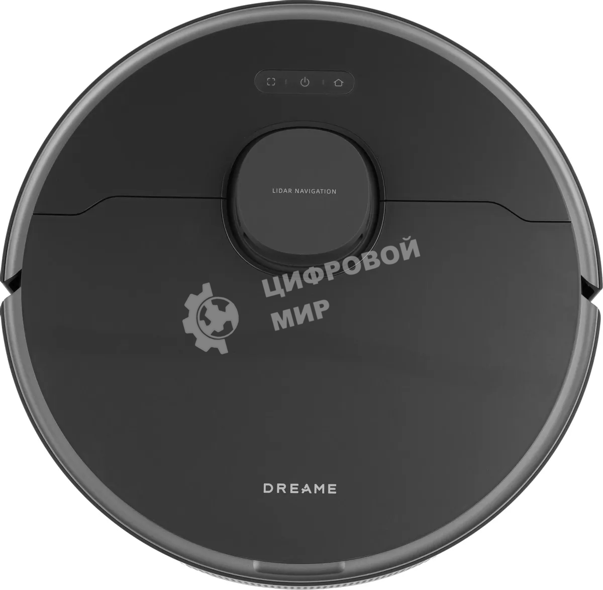 Робот-пылесос Dreame RLS6AD D10S Plus черный, 46 Вт, 5200 мА·ч Li-Ion, уборка сухая/влажная, пылесборник контейнер 0.4 л