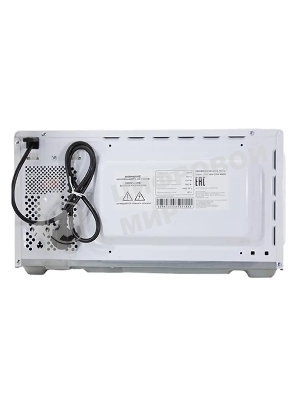 Микроволновая печь ECON ECO-2038M белый, 20 л, 700 Вт, переключатели - поворотный механизм