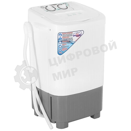 Стиральная машина Славда WS-85PE (R) белый, загрузка вертикальная 8,5 кг, 0 об/мин, класс А