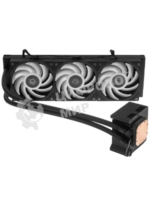 Система жидкостного охлаждения ID-Cooling Dashflow 360 XT Pro ARGb черный 120мм алюминий+медь 2150rpm 32.5db 4-pin 350W