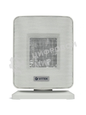 Тепловентилятор Vitek VT-2052 GY, серый, 1500 Вт, 20 м2, электронный термостат