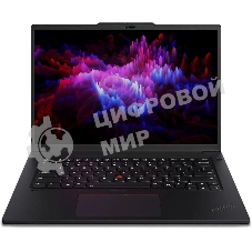 Ноутбук Lenovo ThinkPad P14s G5 черный Core Ultra 7 155H 32Gb SSD 1Tb NVIDIA RTX 500 4Gb 14.5
