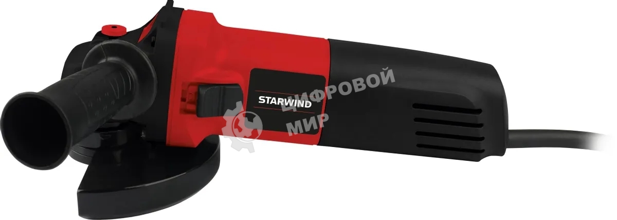 Угловая шлифовальная машина Starwind AG125E-850 850Вт 11000об/мин рез.шпин.:M14 d=125мм
