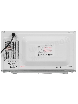 Микроволновая печь BBK 20MWS-771M/WM белый, 20 л, 700 Вт, переключатели - поворотный механизм