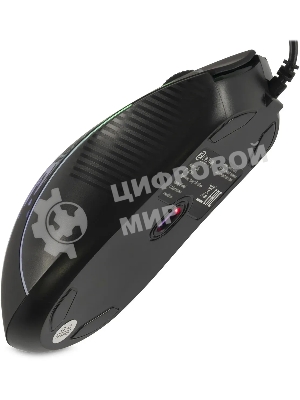Мышь проводная Oklick 702G черный, 3600 dpi, USB, кнопки - 4