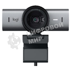 Веб-камера Logitech Webcam Brio MX 4К, 3840x2160, GRAPHITE [960-001559]