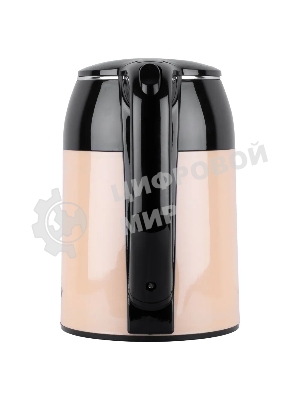 Чайник электрический BBK EK1709P черный/бежевый