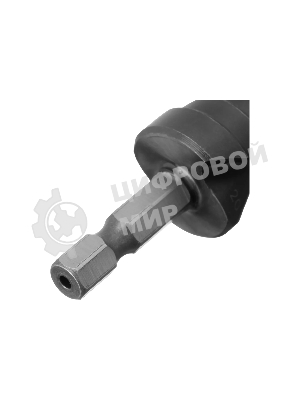 Сверло ступенчатое Denzel 4-6-8-10-12-14-16-18-20 мм, Р6М5, 6-гр. хвостовик