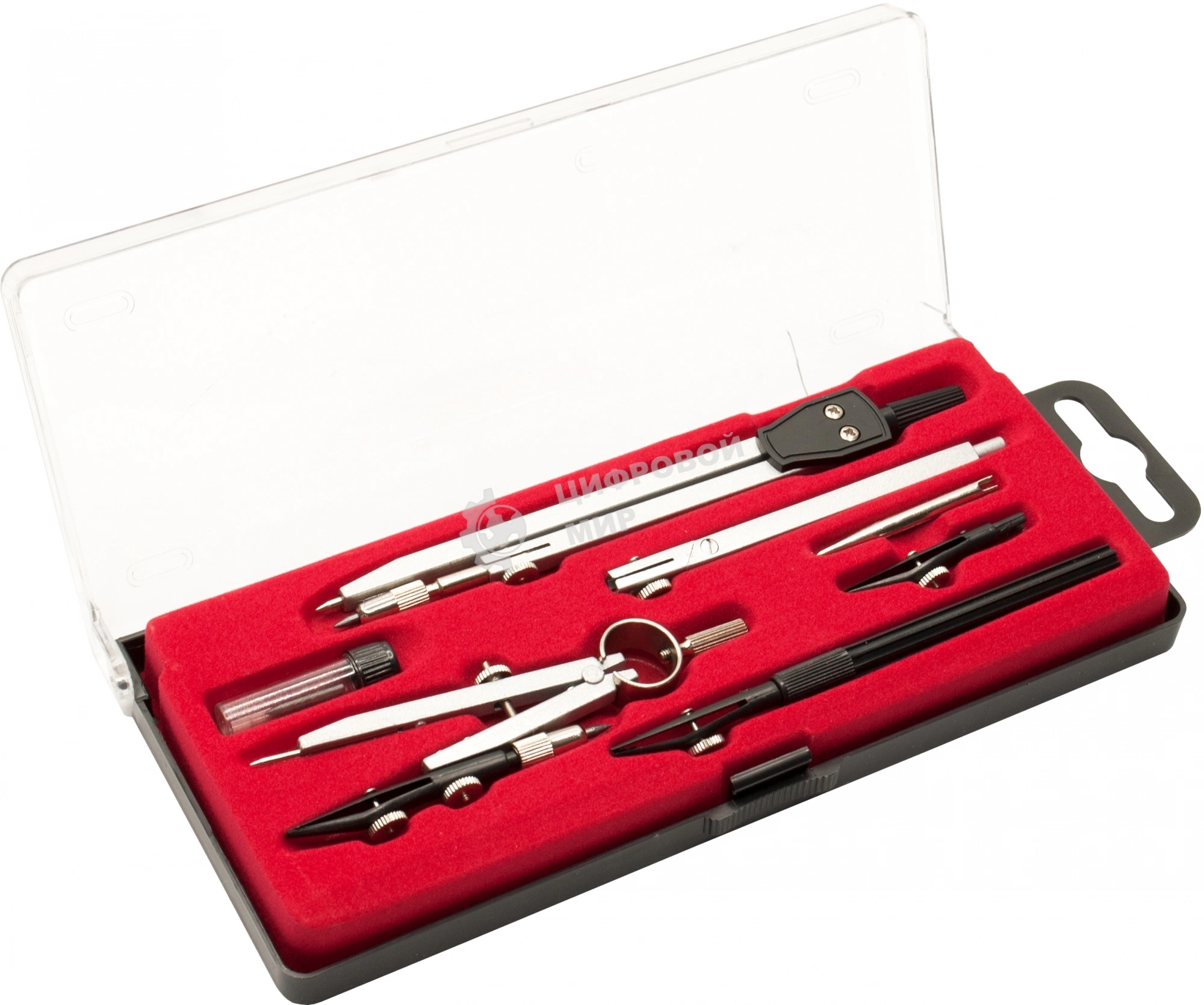 Готовальня Silwerhof Daily, металл, 13.5 см, в комплекте: 7 предметов