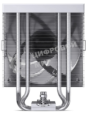 Кулер для процессора JONSBO CR-1000 V2 PRO ARGB (230W, 4-pin PWM, 157мм, Al/Cu, 6x6мм, ARGB, 1x120мм, 59.48CFM, 32.0dBA, 1500RPM, S: 1700/1200/115X, AM4/AM5 белый)