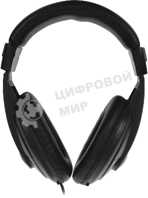 Проводные наушники Oklick HP-M211V черный, полноразмерные, Jack 3.5 мм