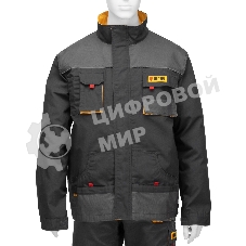 Куртка профессиональная рабочая Denzel 65% полиэстер 35% хлопок, L