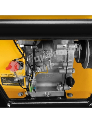 Мотоблок Denzel DPT-470S-PRO, 7 л.с., ремен.сцеп, фрез 3х4, ШОМ, передачи 4В/2Н