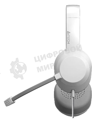 Гарнитура A4Tech Fstyler FH150U белый/серый, проводная