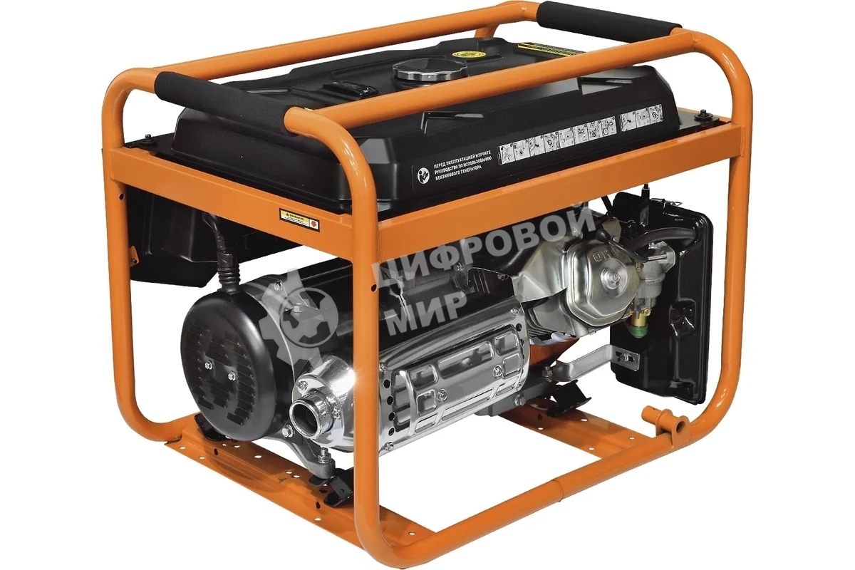 Электрогенератор бензиновый Carver PPG-6500, 5.5 кВт, 74 дБ, 79 кг
