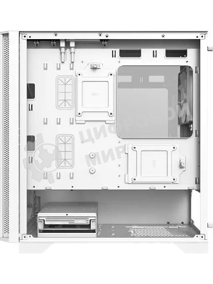 Компьютерный корпус Montech AIR 100 LITE белый без БП mATX 2x120мм 1xUSB 2.0 2xUSB 3.0 audio bott PSU
