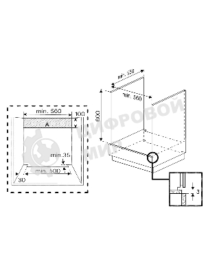 Встраиваемый духовой шкаф Beko BIOM1532KBNCS черный