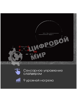 Индукционная варочная панель Zigmund & Shtain CI 46.6 B независимая, черный