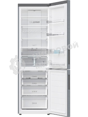 Холодильник Haier C2F637CXRGU1 нержавеющая сталь, двухкамерный, 278/108л, морозилка снизу, No Frost