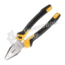 Комбинированные плоскогубцы Deli DL2008Z 200 мм, сталь CrV, прорезиненная двухкомпонентная ручка