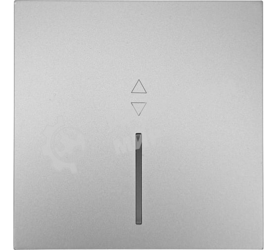 Выключатель проходной 1-кл. с индик. СП ZIMA IP20 10А безвинт. зажим серый матовый LEZARD 704-7488-114QC