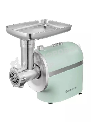 Мясорубка электрическая Eurostek EMG-0903 зеленый, 2000 Вт, 2.0 кг/мин, реверс, защита от перегрузки, насадки - 5