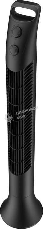 Вентилятор AURUM AKCF-9243ST чёрный, напольный, 40 Вт, 3 скорости, 20 см