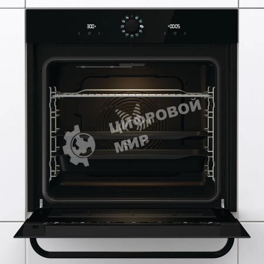 Духовой шкаф электрический Gorenje BOS67371SYB черный, встраиваемый