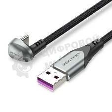 Кабель Vention USB 2.0 CM/AM 5A - 1м. U-образный