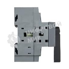 Рубильник EKF TwinBlock 125A 3P реверсивный c рукояткой для прямой установки