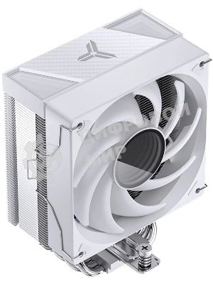 Кулер для процессора JONSBO CR-1000 V2 PRO ARGB (230W, 4-pin PWM, 157мм, Al/Cu, 6x6мм, ARGB, 1x120мм, 59.48CFM, 32.0dBA, 1500RPM, S: 1700/1200/115X, AM4/AM5 белый)
