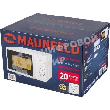 Микроволновая печь Maunfeld MFSMO.20.7WH белый, 20 л, 700 Вт, переключатели - поворотный механизм