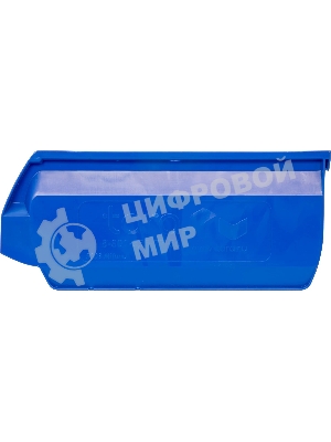 Ящик сплошной ТАРА.РУ Milano 5003 синий 350х230х150мм PP 10037