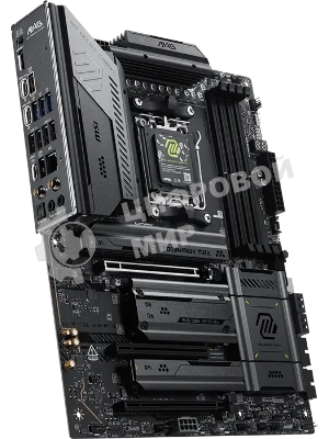 Материнская плата MSI MAG X870E TOMAHAWK MAX WIFI, AM5, AMD X870E, 4xDDR5 (до 256 ГБ), 4xSATA, 4xM.2 (2xPCIe 5.0, 2xPCIe 4.0), 1xPCIe 5.0 x16, 1xPCIe 4.0 x16, 1xPCIe 3.0 x16, 1xHDMI, 1x5Gb LAN, Wi-Fi 7, Bluetooth 5.4, 2xUSB-C 40Gbps (USB4), 1xUSB-C 10Gbps, 2xUSB-A 10Gbps, 3xUSB-A 5Gbps, 4xUSB-A 2.0, 3x3.5 мм + S/PDIF оптический, 7.1, чёрный, ATX