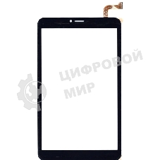 Сенсорное стекло (тачскрин) для BQ-8041L Art, черное